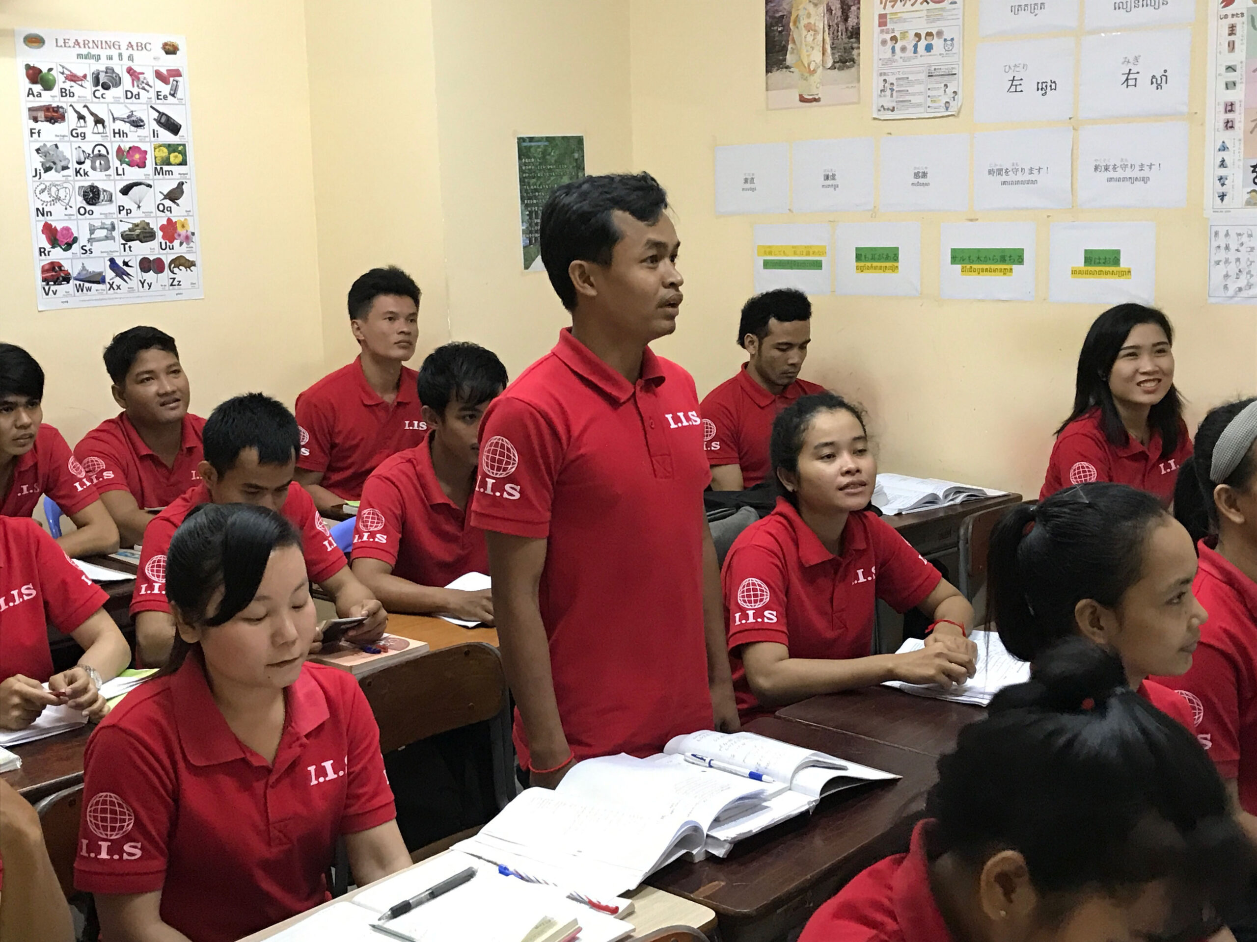 カンボジア実習生